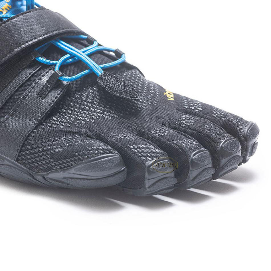 Black / Blue Vibram V-Train 2.0 Training Shoes | CA_Q46