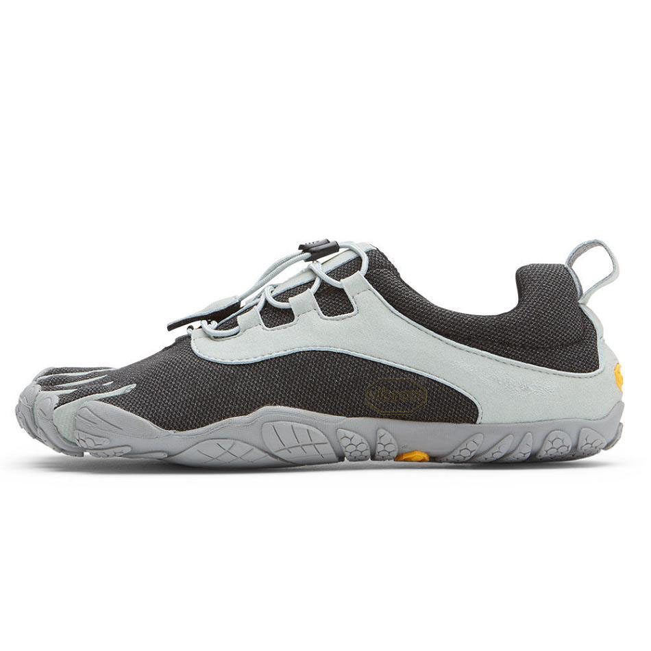 Black / Grey Vibram V-Run Retro Training Shoes | CA_C65