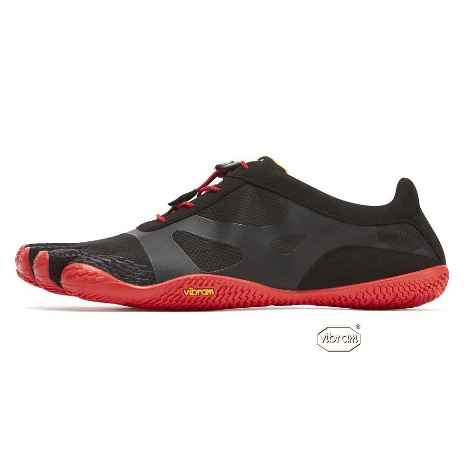 Black / Red Vibram KSO EVO Training Shoes | CA_T02