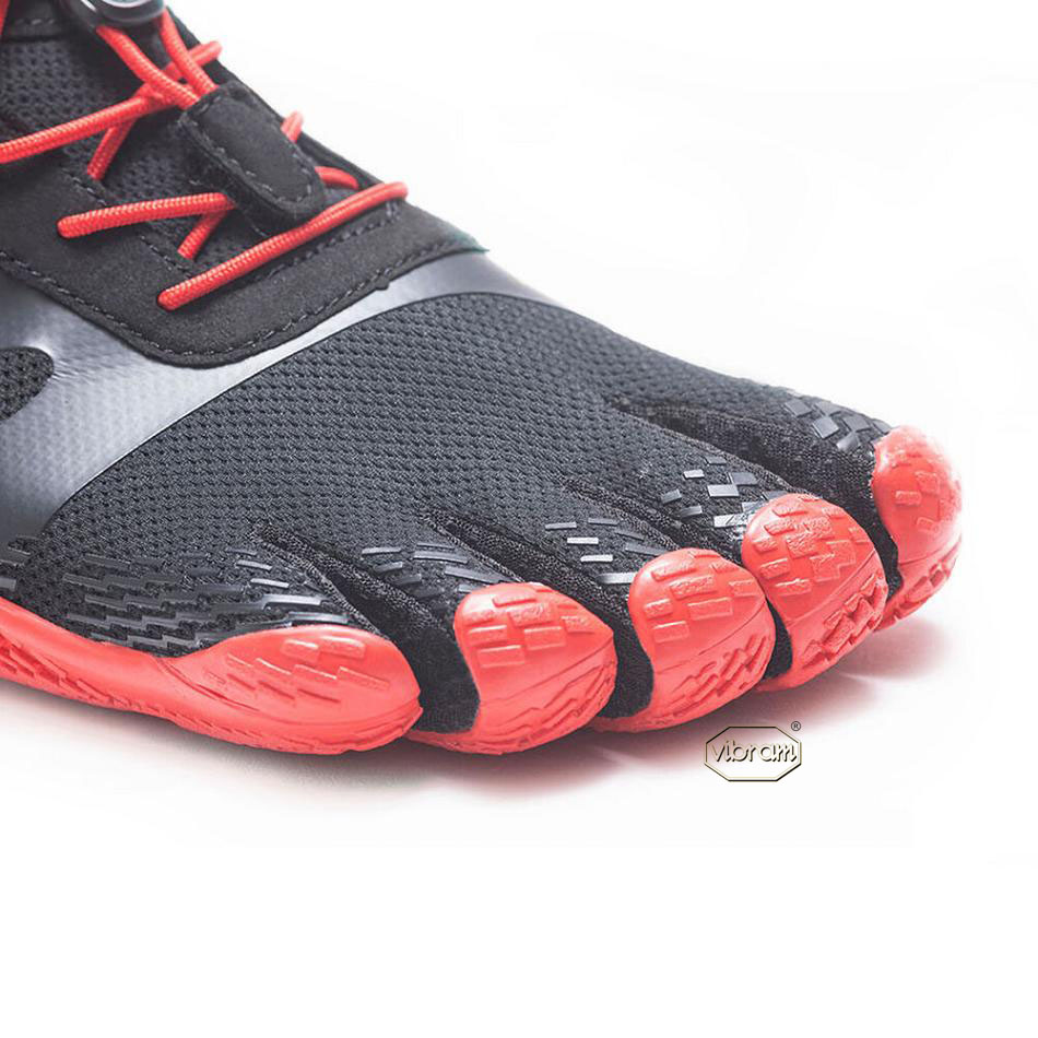 Black / Red Vibram KSO EVO Training Shoes | CA_T02