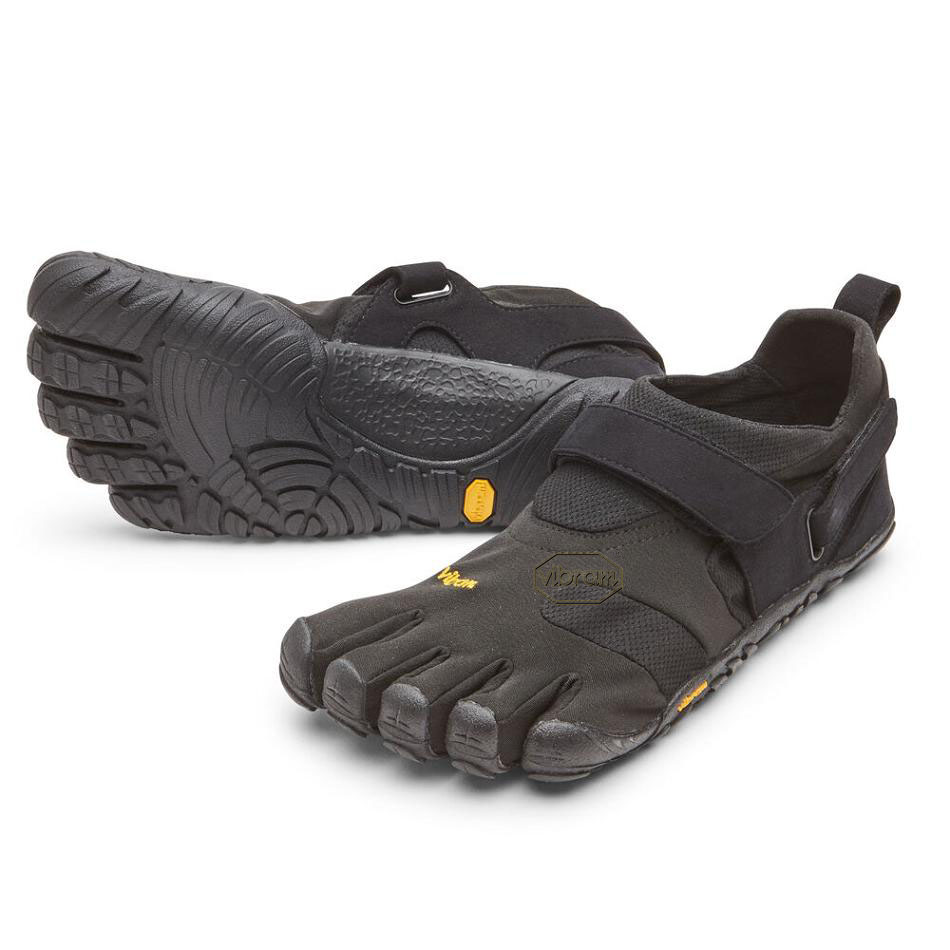 Black Vibram KMD Sport 2.0 Training Shoes | CA_W26