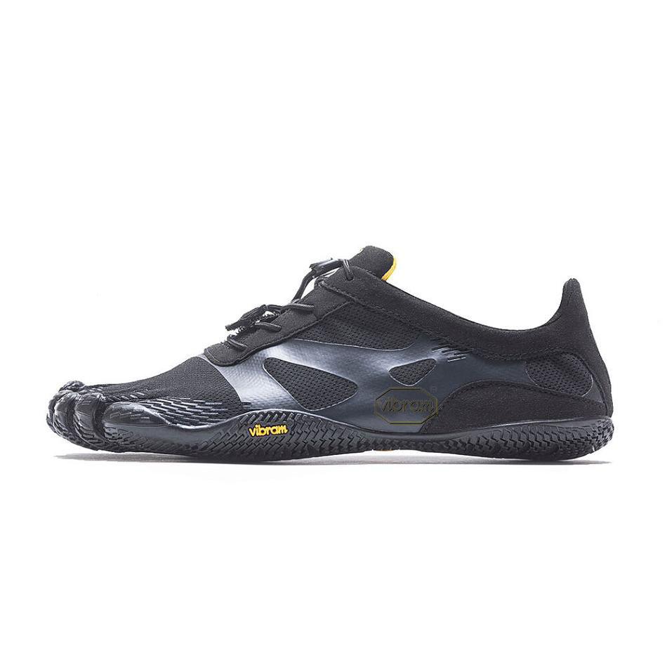 Black Vibram KSO EVO Training Shoes | CA_J84