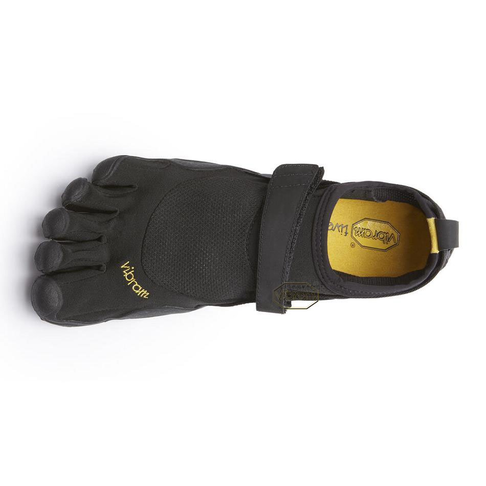 Black Vibram KSO Training Shoes | CA_K37