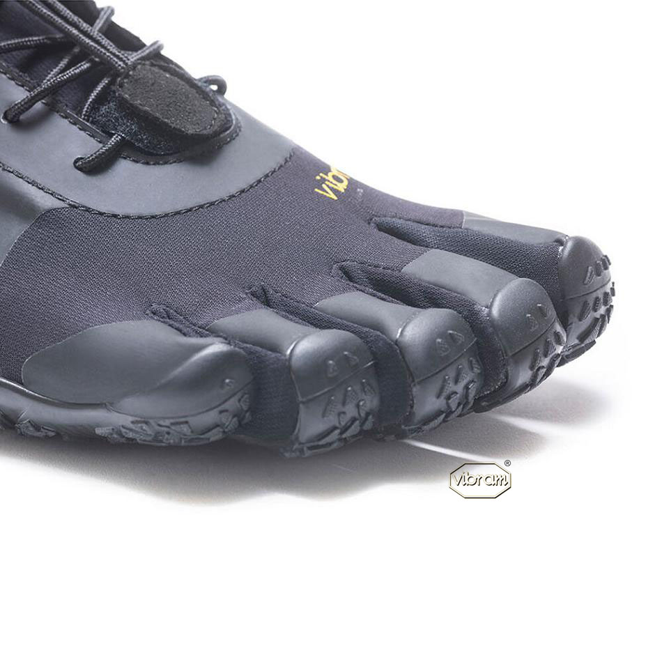 Black Vibram V-Alpha Training Shoes | CA_E96