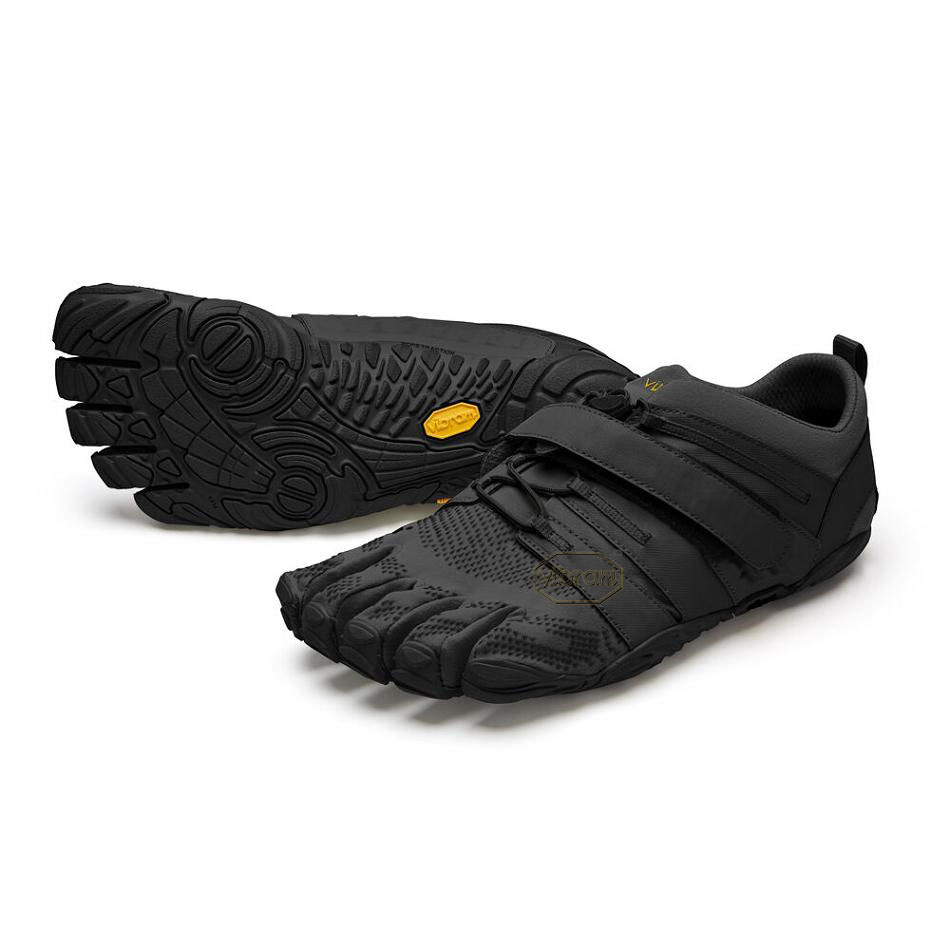 Black Vibram V-Train 2.0 Training Shoes | CA_N44