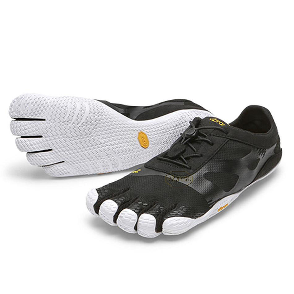 Black / White Vibram KSO EVO Training Shoes | CA_P53