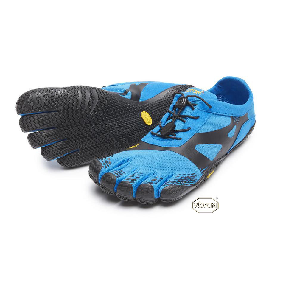 Blue / Black Vibram KSO EVO Training Shoes | CA_X91