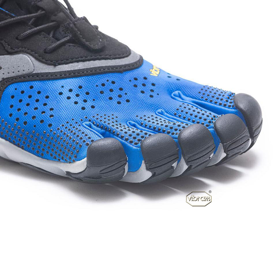 Blue / Black Vibram V-Run Training Shoes | CA_V39