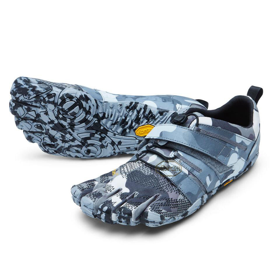 Grey / Camo Vibram V-Train 2.0 Training Shoes | CA_P98