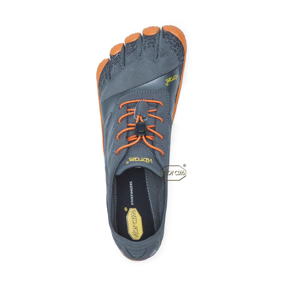 Grey / Orange Vibram KSO EVO Training Shoes | CA_H62