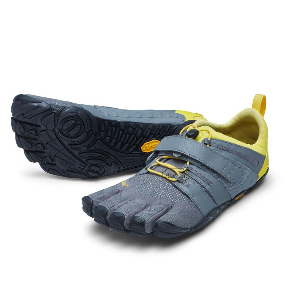 Grey / Yellow / Black Vibram V-Train 2.0 Training Shoes | CA_Z15