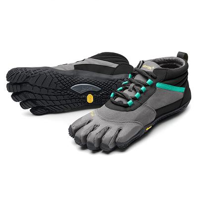 Black / Grey / Green Vibram V-Trek Insulated Casual Shoes | CA_R49