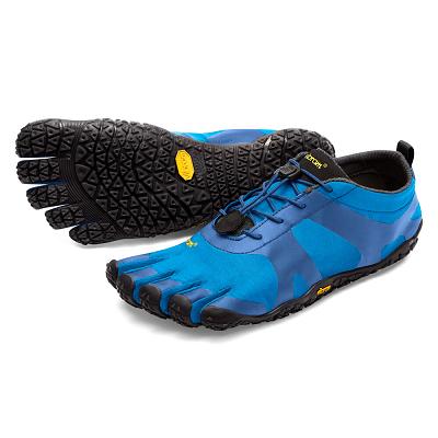 Blue / Black Vibram V-Alpha Hiking Shoes | CA_F84