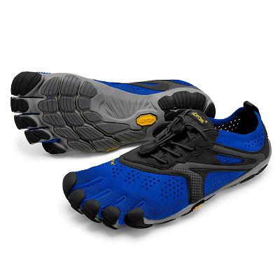 Blue / Black Vibram V-Run Training Shoes | CA_V39