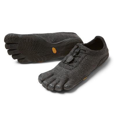 Grey / Black Vibram KSO ECO Wool Casual Shoes | CA_J63