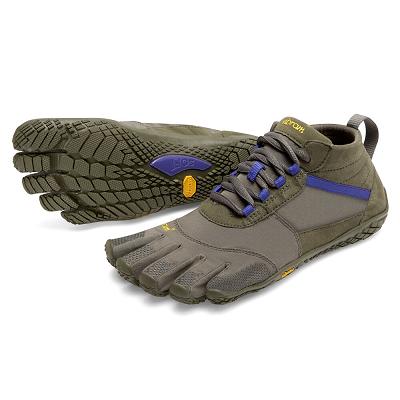 Purple Vibram V-Trek Trail Running Shoes | CA_Q22